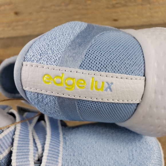 adidas Womens Edge Lux 4 Running Shoes Ambient Blue Sky Primegreen Recycled - Picture 8 of 11